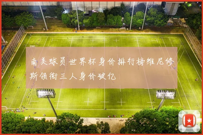 南美球员世界杯身价排行榜维尼修斯领衔三人身价破亿